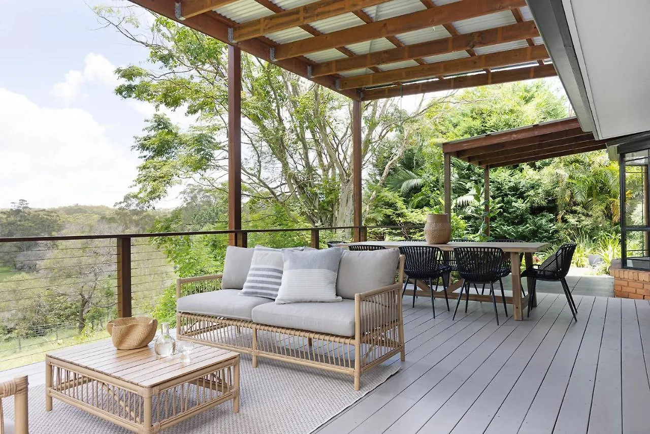 Вилла Designer Hinterland Escape With Breathtaking Views Мейплтон Австралия